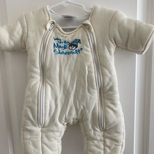 Reserved- Baby merlins magic sleep suit